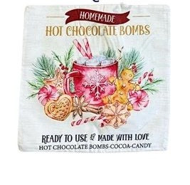 Karácsonyi Párnahuzat – Mézeskalács Mintás (45 × 45 cm)