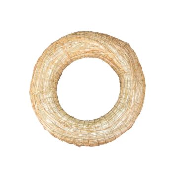 Szalma koszorúalap – 20 cm