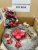 DIY BOX – Csináld magad! Karácsonyi asztaldísz csomag Kreatív adventi élmény egy dobozba zárva – 25 cm-es szürke szörmealap, alvó bambival