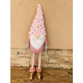 Manó teleszkópos lábbal rózsaszín