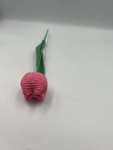 Horgolt kézműves tulipán 