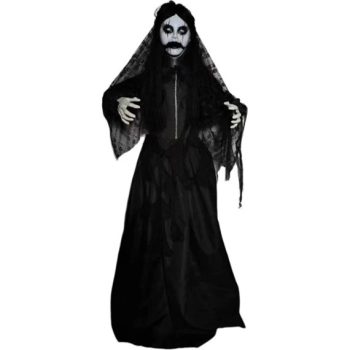 Menyasszony óriás figura mozgó Halloween 120x18x170 cm