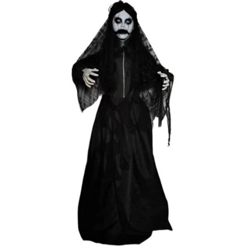 Menyasszony óriás figura mozgó Halloween 120x18x170 cm