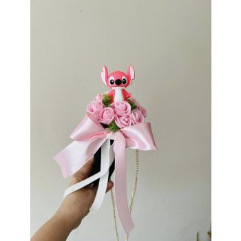 Stitch Angel ballagási csokor kisméretű
