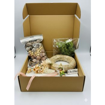   DIY alkotói csomag – Csináld magad ajtódísz pasztell színekkel