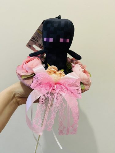 Minecraft lány ballagási csokor
