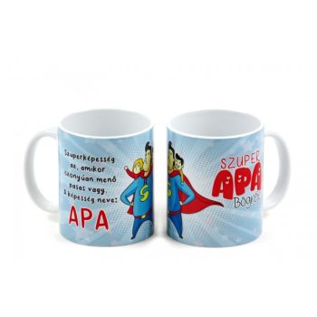 Apáknapi bögre - Bögre Szuper Apa 3dl