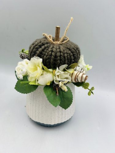 Őszi tökös asztaldísz 