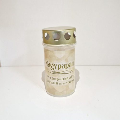 Nagypapa mécses
