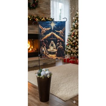 Vendégváró ajtódekoráció az ünnepekre! 108 cm