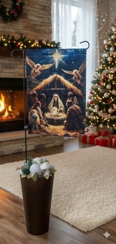 Vendégváró ajtódekoráció az ünnepekre! 108 cm