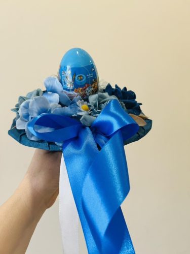 Mancsőrjárat ballagási csokor meglepetés tojással