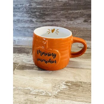 BÖGRE ŐSZI 9,8x8,5 cm morning pumpkin  Őszi bögr