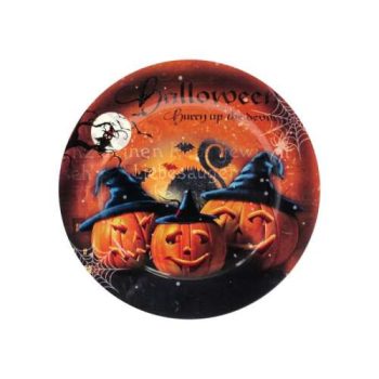 Halloween tányér 33cm műanyag 