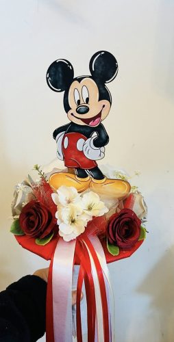 Minnie egér ballagási csokor – egyedi, maradandó ajándék