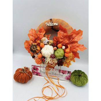 Bambis ajtódísz őszi 