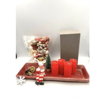 Csináld magad adventi asztaldísz csomag karácsonyi