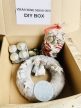 Karácsonyi DIY Box  – Hóemberes hangulattal 4 gyertyás