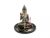 Buddha +mécsestartó +füstölőtartó tálkában