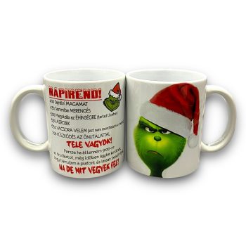 Bögre Karácsonyi Grincs