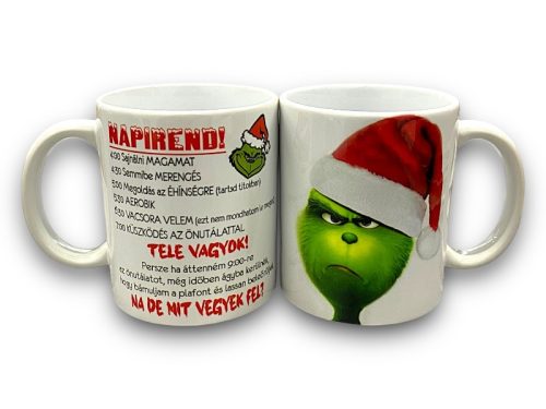 Bögre Karácsonyi Grincs