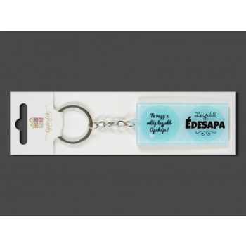Kulcstartó Legjobb Édesapa 7,5cm