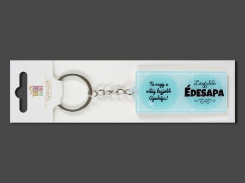 Kulcstartó Legjobb Édesapa 7,5cm