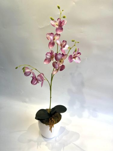 Orchidea dekor 1 szálas 3 ágú