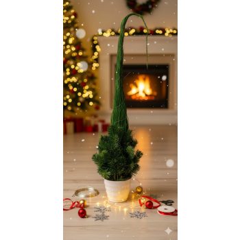   Grincsfa díszítés nélkül Fontos: Ez a vendégváró dekoráció mérete miatt nem rendelhető csomagautomatába, csak házhoz szállítással tudjuk kézbesíteni.