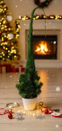 Grincsfa díszítés nélkül Fontos: Ez a vendégváró dekoráció mérete miatt nem rendelhető csomagautomatába, csak házhoz szállítással tudjuk kézbesíteni.