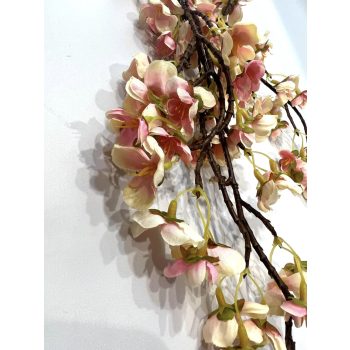 Barackvirág VIRÁGZÓ ÁG M95CM -halvány rózsaszín