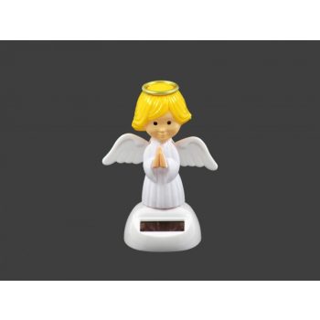 Napelemes mozgó angyal 10,5cm