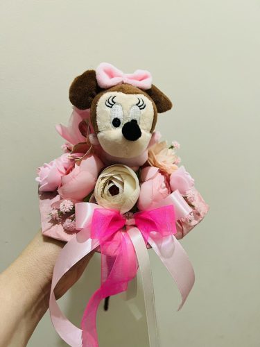 Minnie ballagási csokor 