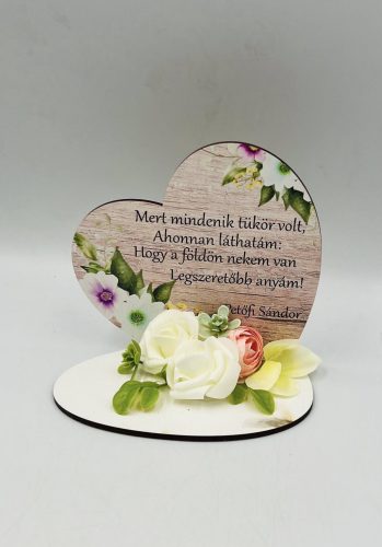 Anyák napi dísz idézettel-anya_anyák napi talpas szív