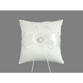  Esküvői gyűrűtartó párna 19cm