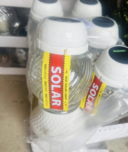 SOLAR napelemes kegyeleti mécses 