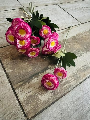 Szászorszép művirág – 32 cm -az ár szálra vonatkozik pink