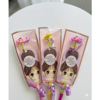   Virág formájú toll díszcsomagolással és blankettával,az ár 1 db vonatkozik Választható felirattal anya,mama stb