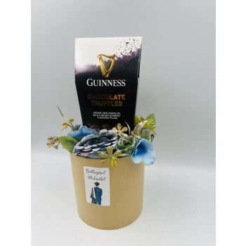   Guinness Étcsokoládés Truffles Golyókkal készült ballagási box