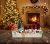 macis adventi asztaldísz – 4 gyertyával