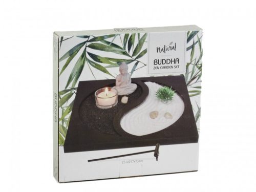 Buddha Zen kert 24x24x7cm