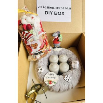 Csináld magad adventi asztaldísz csomag karácsonyi