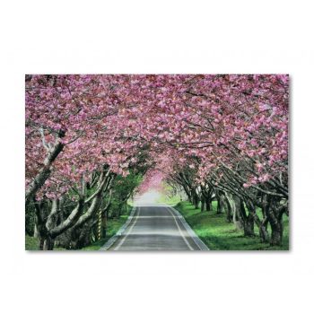 60 mini LEDes világító falikép virágalagút 40x30cm