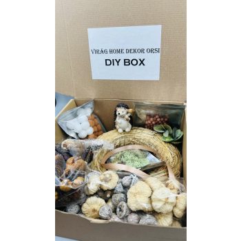   Csináld magad "ŐSZI  sünis  AJTÓDÍSZ" alkotói csomag