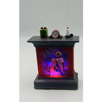 LÁMPÁS LEDES KARÁCSONYI  8x3,7x11 cm 