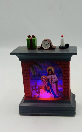 LÁMPÁS LEDES KARÁCSONYI  8x3,7x11 cm 