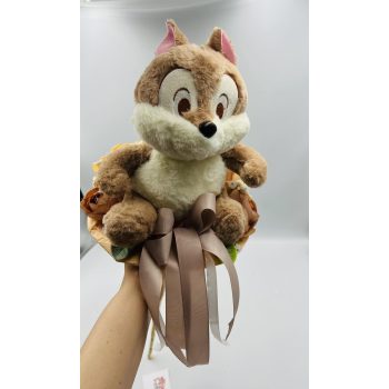 Chip and Dale mókusos ballagási csokor