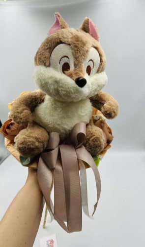 Chip and Dale mókusos ballagási csokor