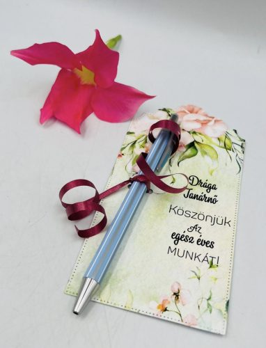 Tollas ajándék tanárnő pedagógusnapi köszöntőre vagy ballagásra 