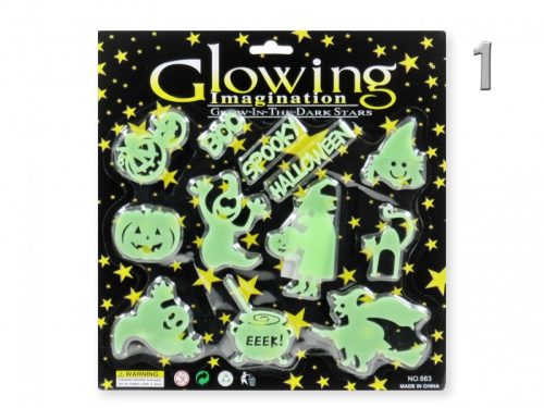 Halloween fluoreszkáló dekoráció